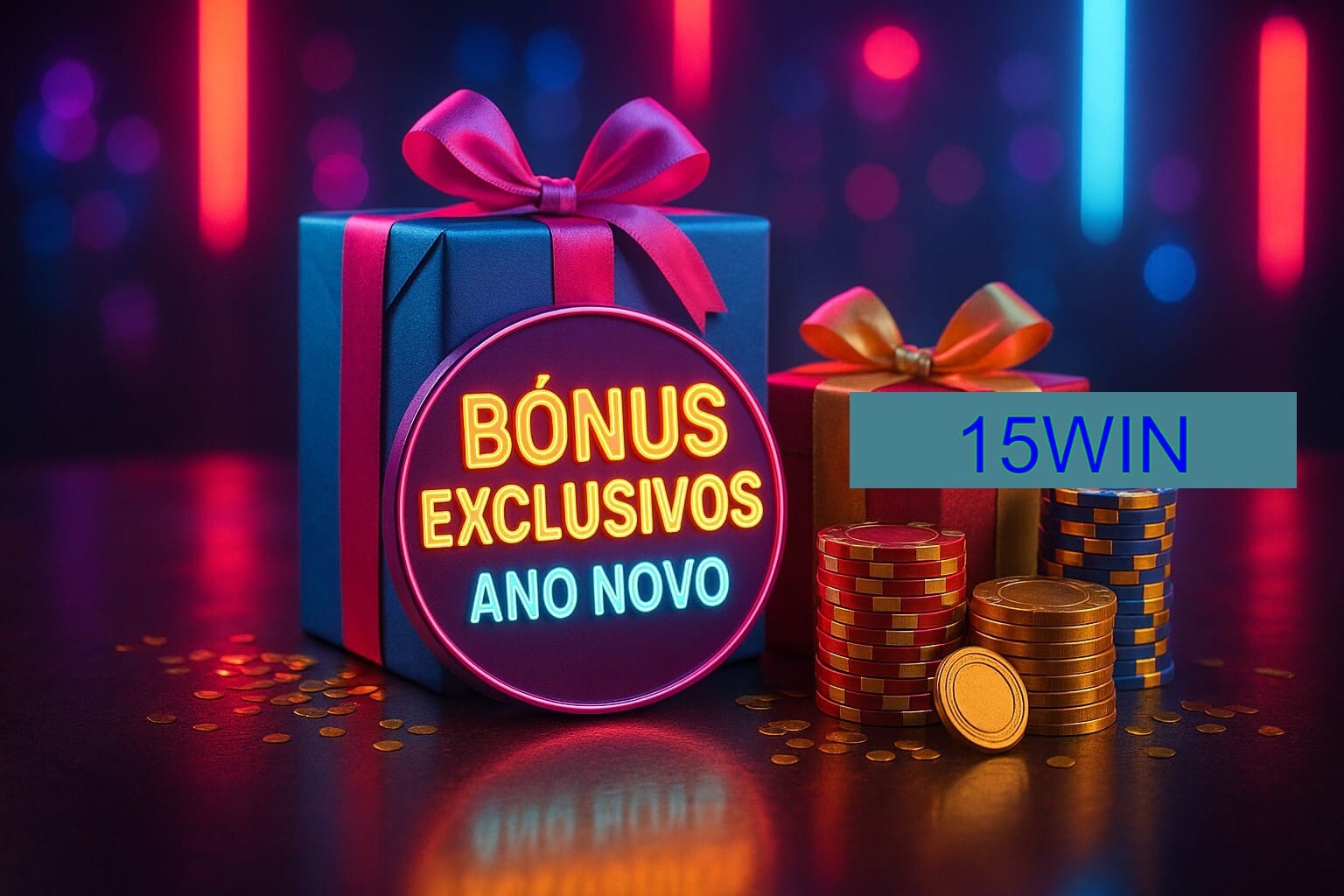 Promoções de Ano Novo no 15WIN
